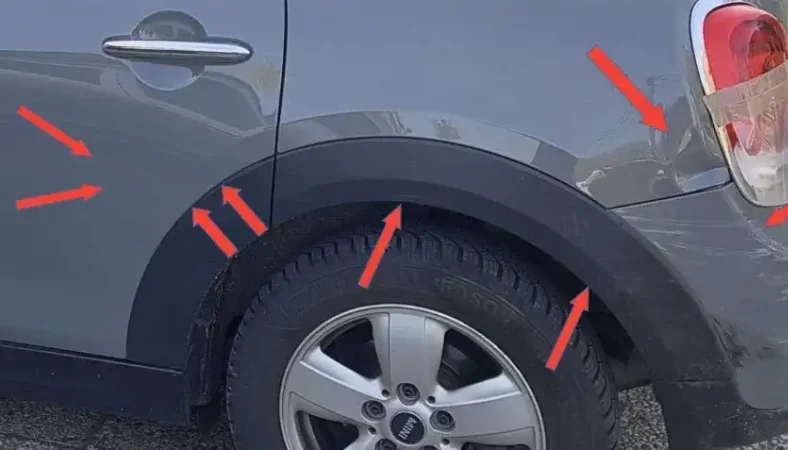 Mini III – Unfallschaden Aachen: Haftpflichtschaden, Gutachten-Schadenssumme 5.263 €