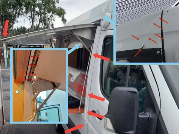 Mercedes-Benz Sprinter Verkaufswagen – Unfallschaden Aachen: Haftpflichtschaden, Gutachten-Schadenssumme 32.048 €